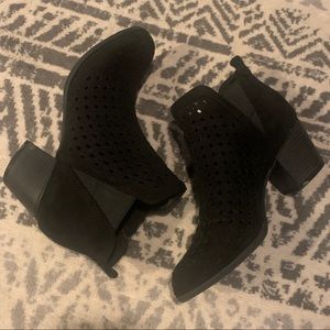 Black size 7.5 Booties